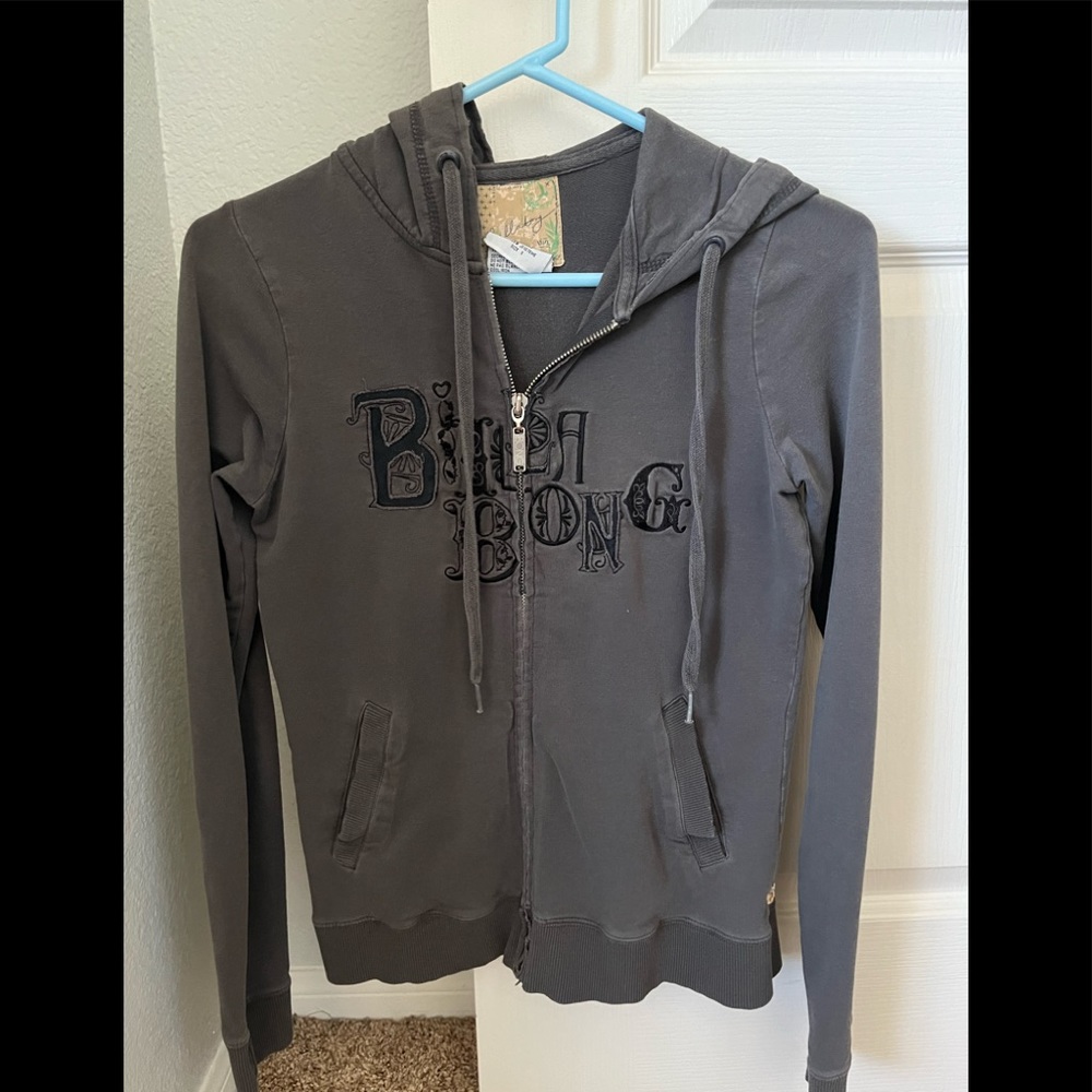 Billabong zip hoodie, size S